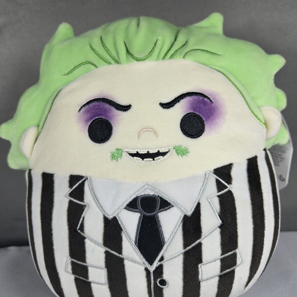 Beetlejuice Squishmallows 2025 Halloween 8 Inch Plush Kellytoy New With Tags - Picture 2 of 12